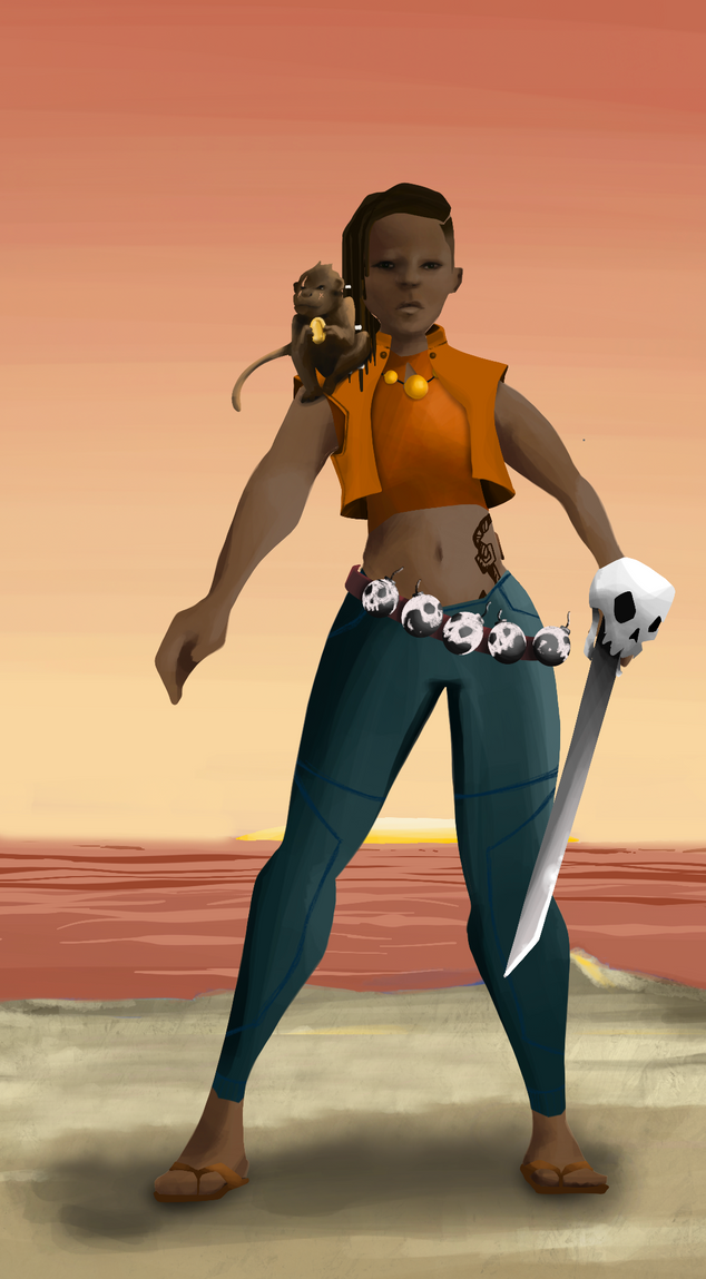 AlgoSeas Pirate #30079 NFT on Algorand