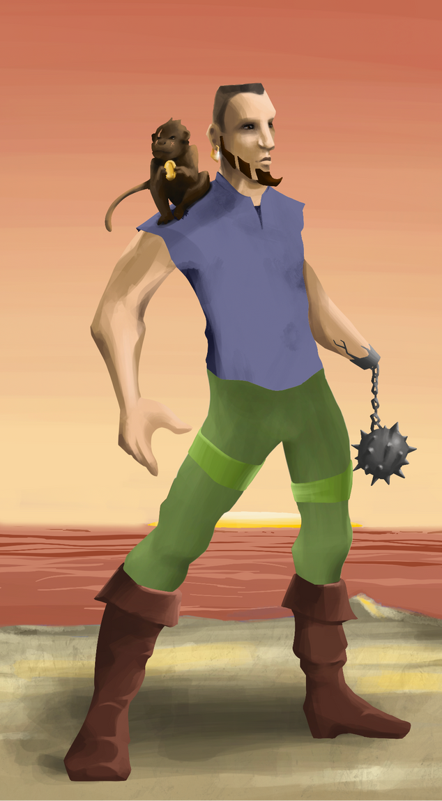 AlgoSeas Pirate #30083 NFT on Algorand