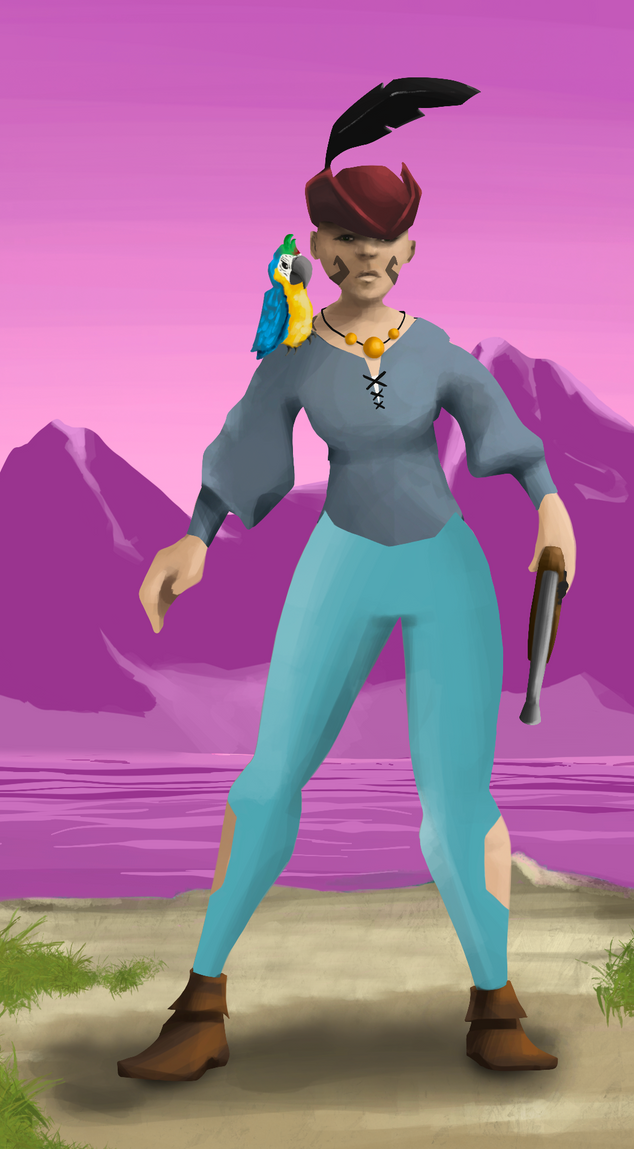 AlgoSeas Pirate #30088 NFT on Algorand