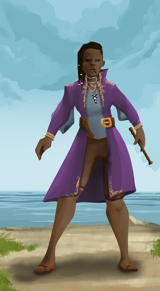 AlgoSeas Pirate #30089 NFT on Algorand