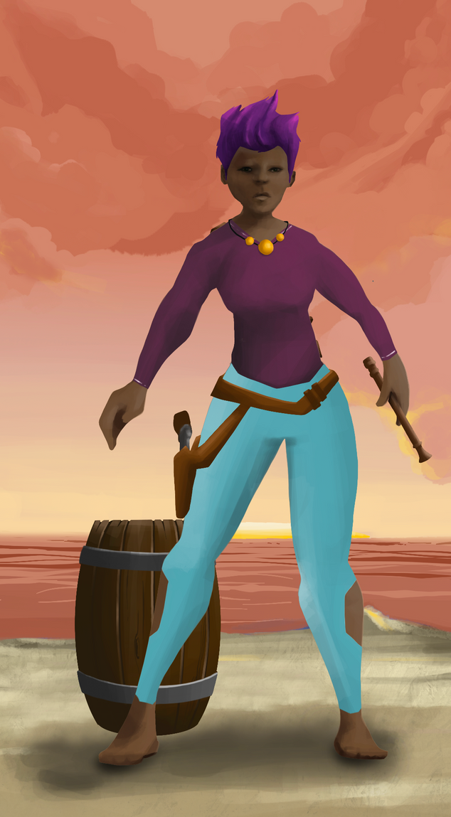 AlgoSeas Pirate #30092 NFT on Algorand