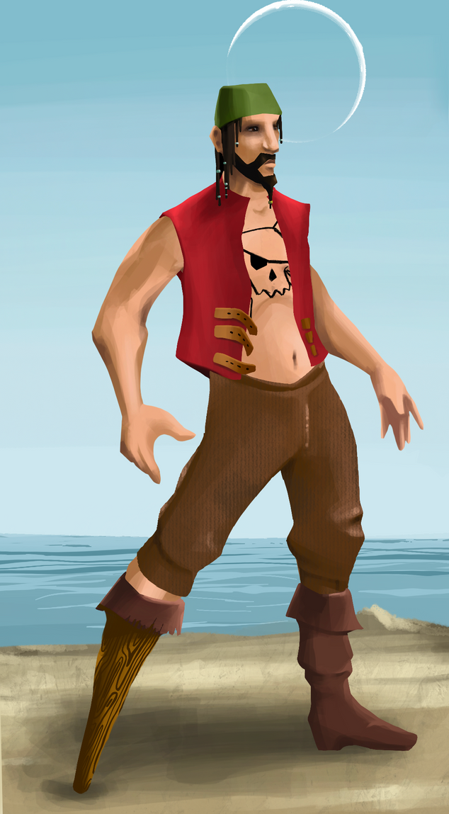 AlgoSeas Pirate #30094 NFT on Algorand