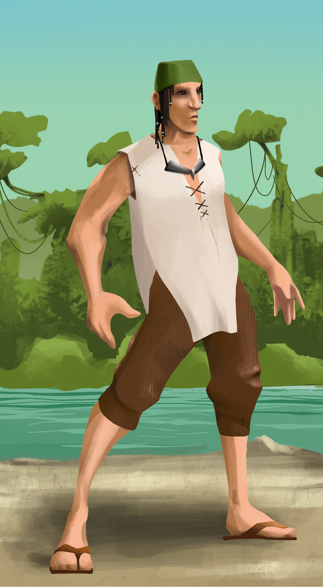 AlgoSeas Pirate #30096 NFT on Algorand