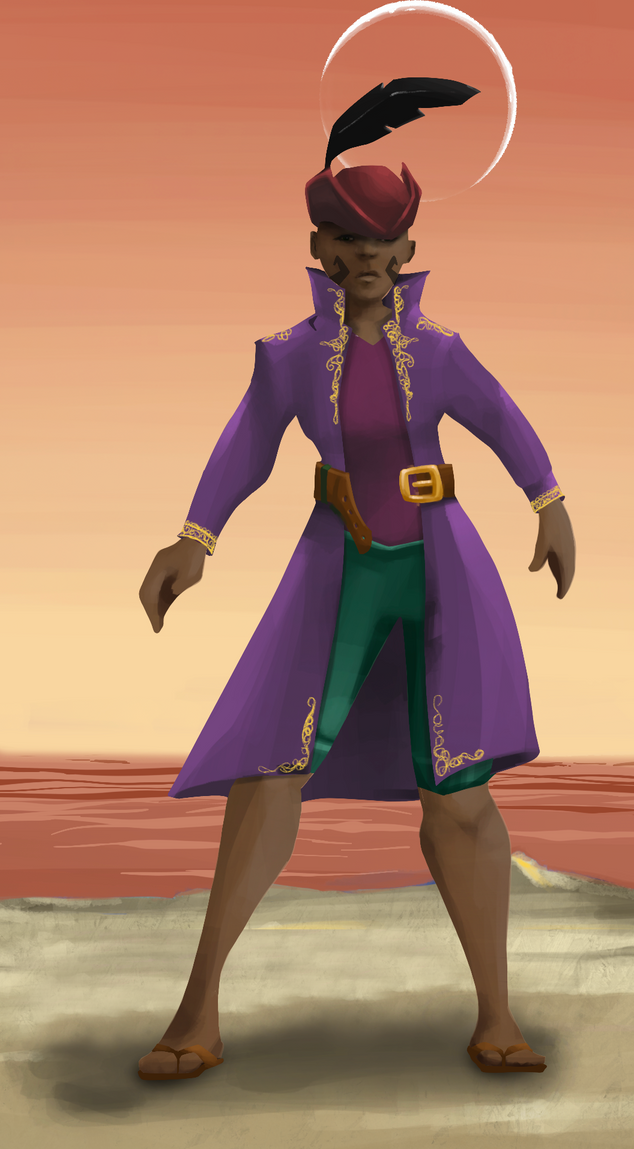 AlgoSeas Pirate #30098 NFT on Algorand