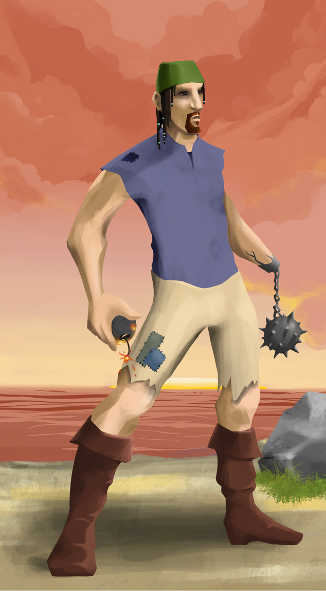 AlgoSeas Pirate #30102 NFT on Algorand