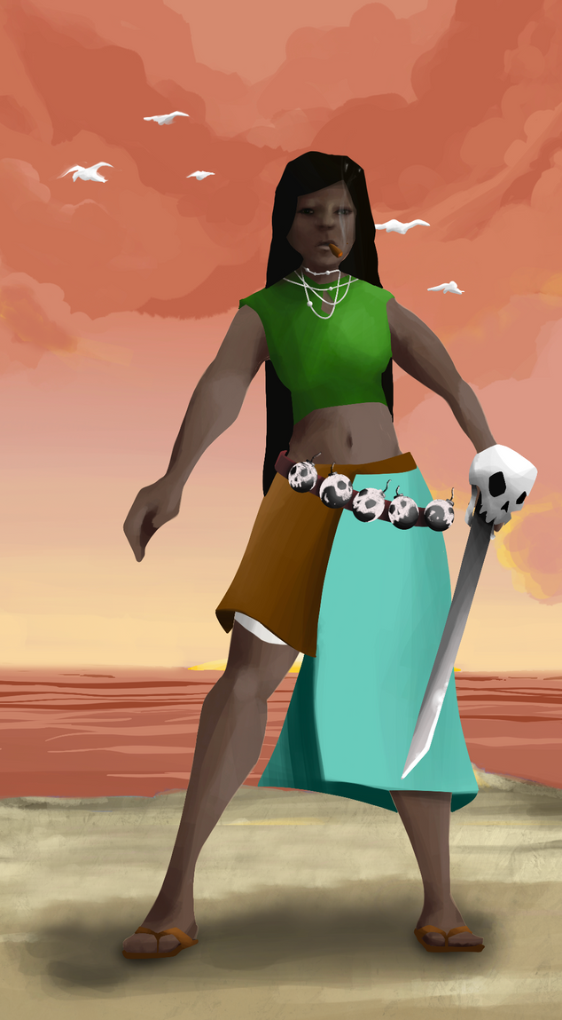 AlgoSeas Pirate #30105 NFT on Algorand