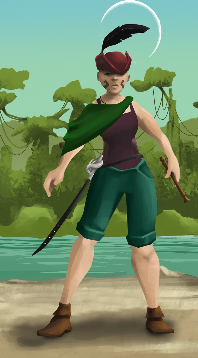 AlgoSeas Pirate #30107 NFT on Algorand