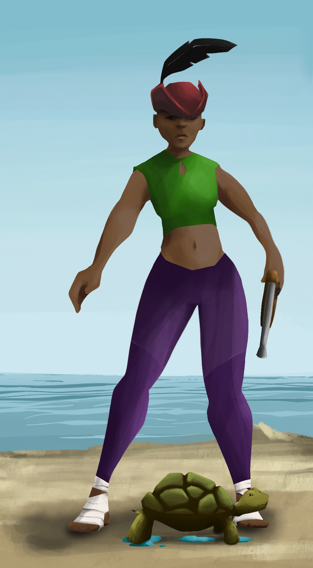 AlgoSeas Pirate #3011 NFT on Algorand