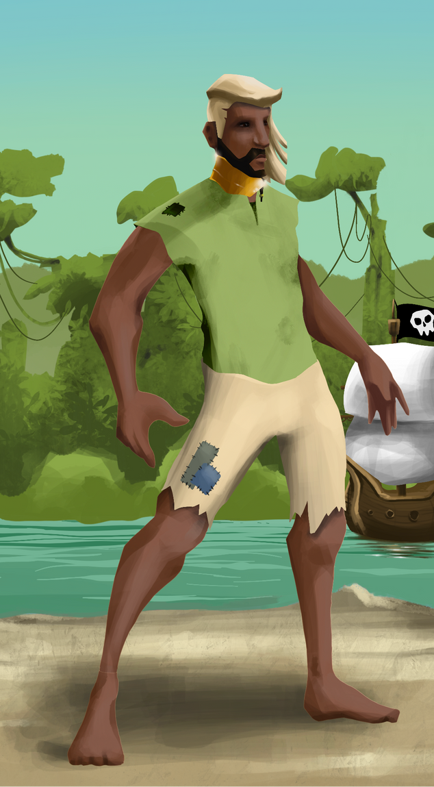 AlgoSeas Pirate #30114 NFT on Algorand