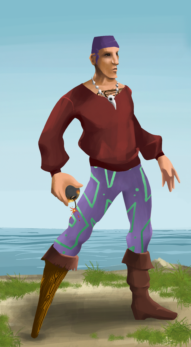 AlgoSeas Pirate #30116 NFT on Algorand