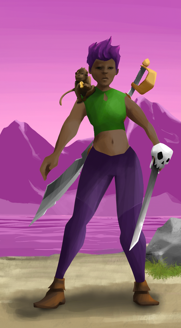 AlgoSeas Pirate #30122 NFT on Algorand