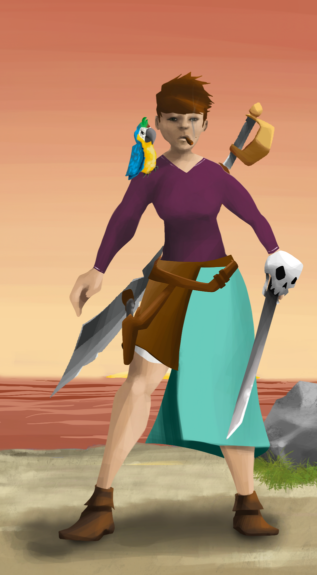 AlgoSeas Pirate #30123 NFT on Algorand