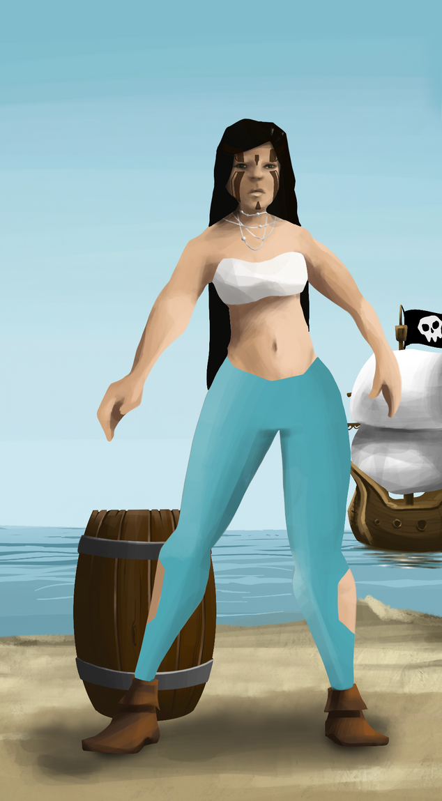 AlgoSeas Pirate #30138 NFT on Algorand