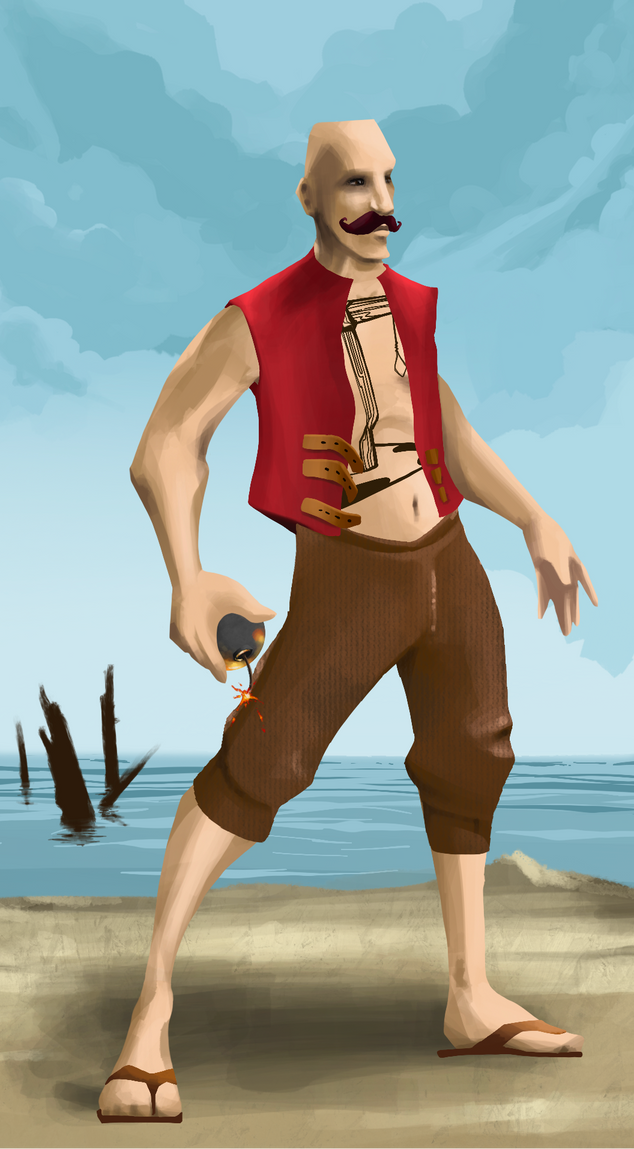 AlgoSeas Pirate #30145 NFT on Algorand