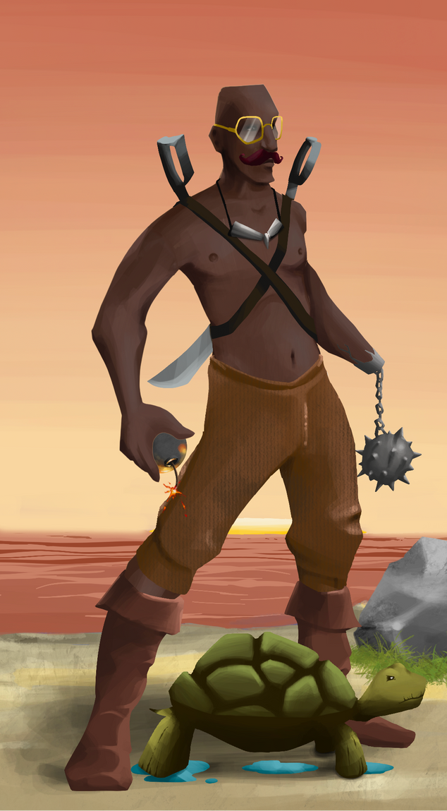 AlgoSeas Pirate #30155 NFT on Algorand