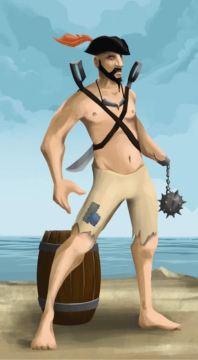 AlgoSeas Pirate #30162 NFT on Algorand