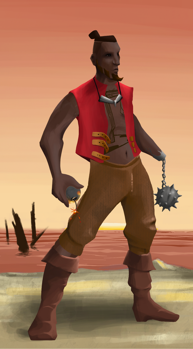 AlgoSeas Pirate #30166 NFT on Algorand