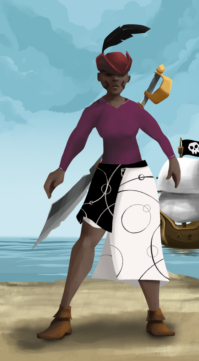 AlgoSeas Pirate #30168 NFT on Algorand