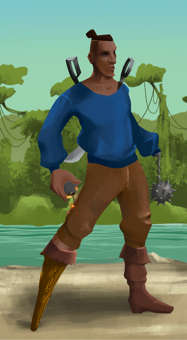 AlgoSeas Pirate #30171 NFT on Algorand