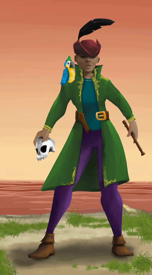 AlgoSeas Pirate #30172 NFT on Algorand