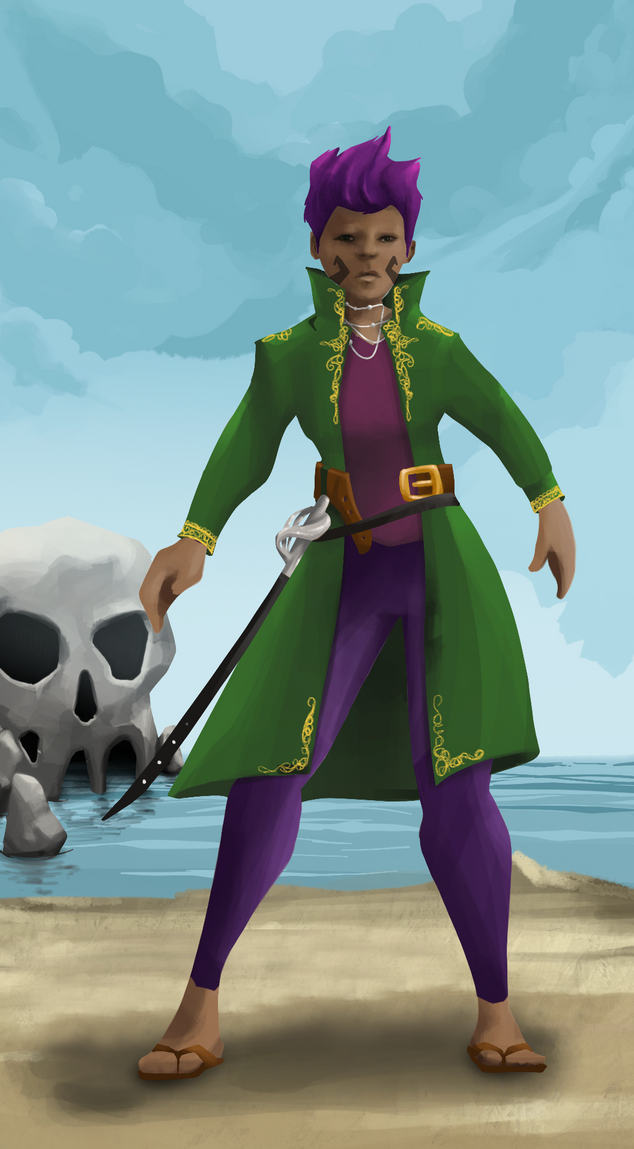 AlgoSeas Pirate #30184 NFT on Algorand