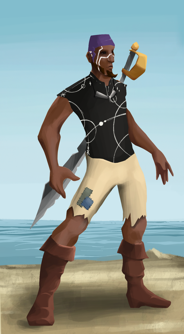 AlgoSeas Pirate #30203 NFT on Algorand