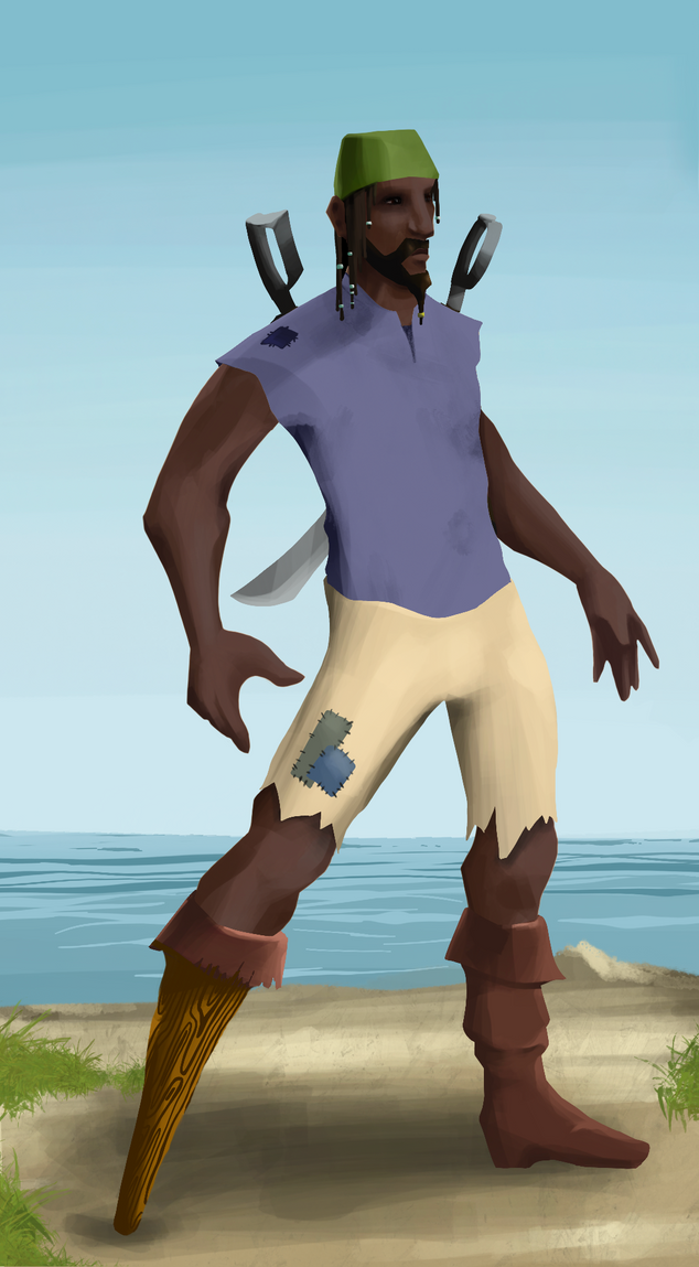 AlgoSeas Pirate #30215 NFT on Algorand