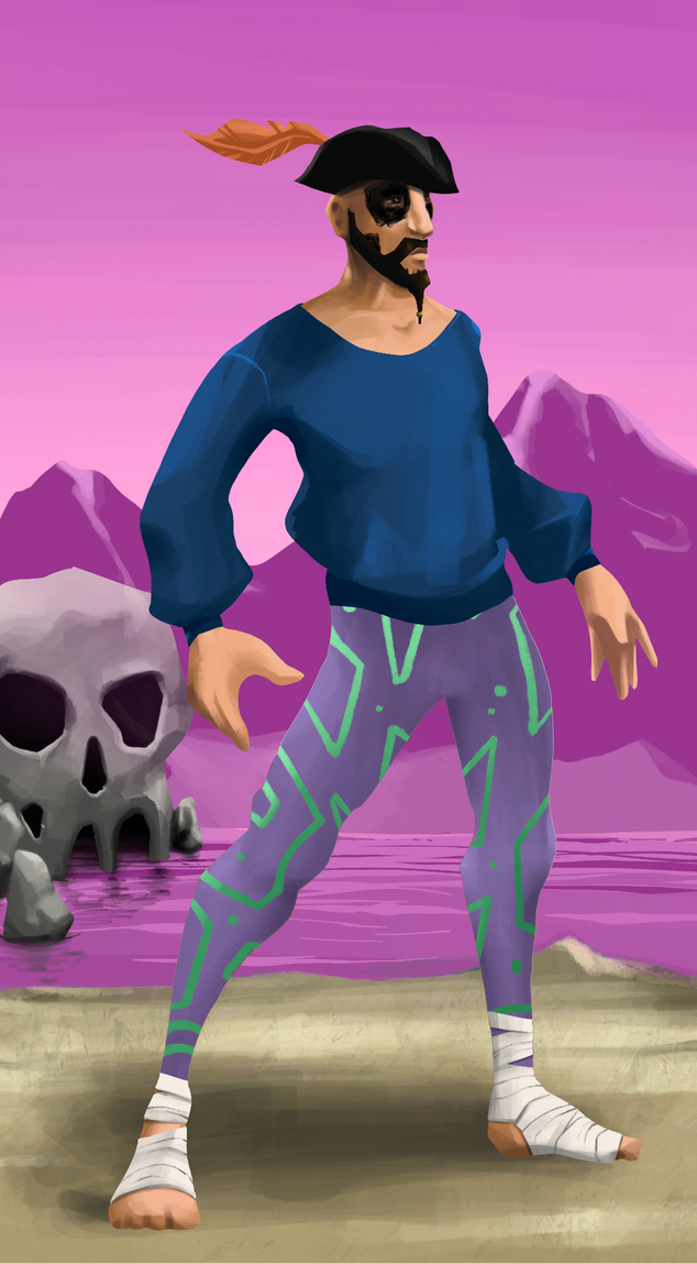 AlgoSeas Pirate #30216 NFT on Algorand