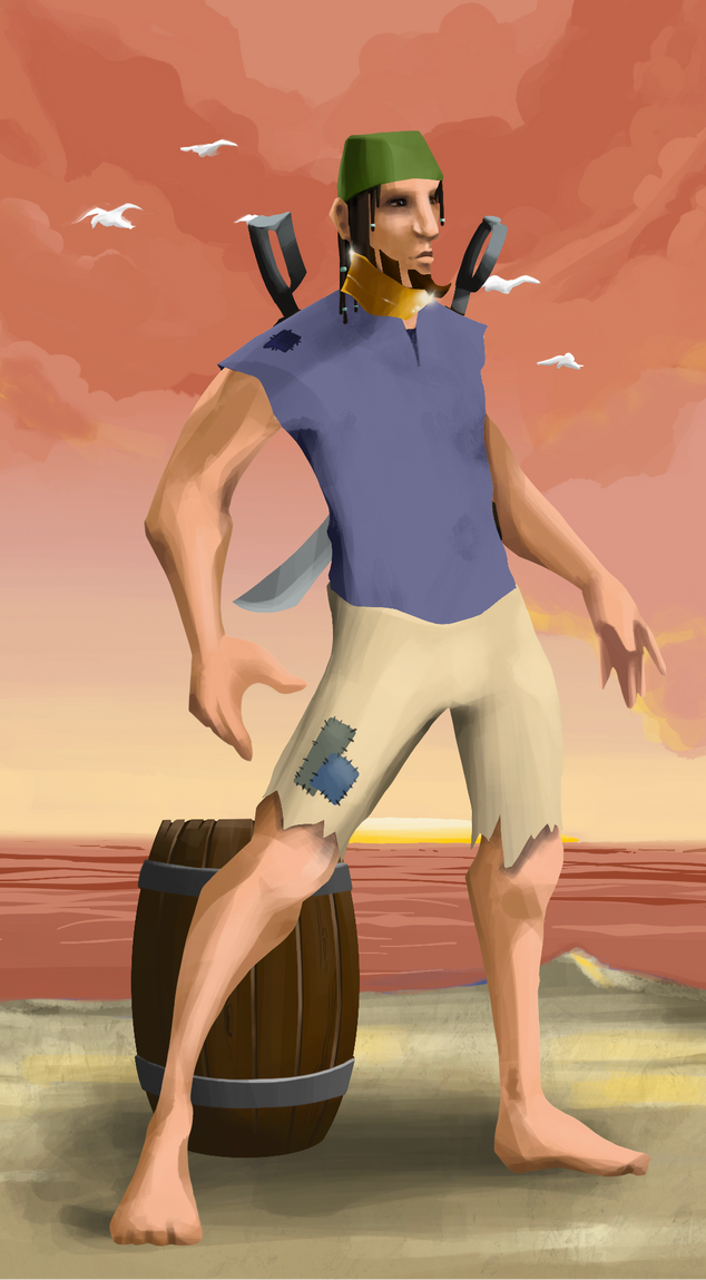 AlgoSeas Pirate #3022 NFT on Algorand