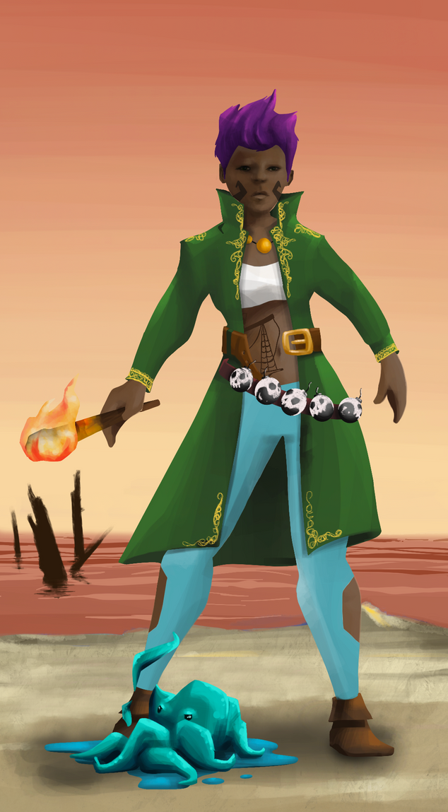 AlgoSeas Pirate #30247 NFT on Algorand