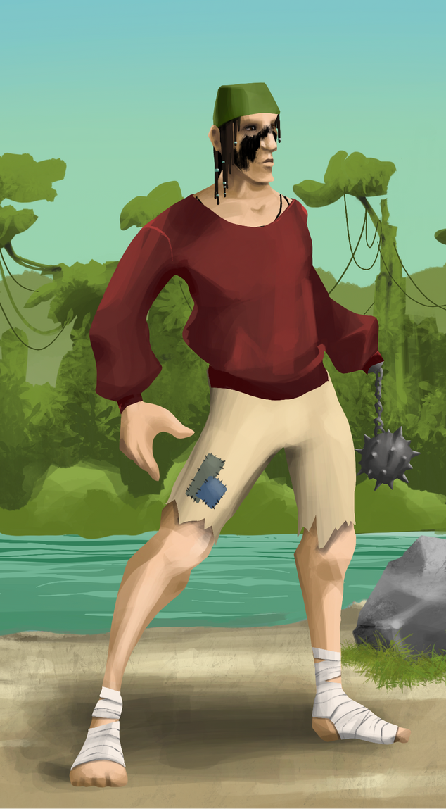 AlgoSeas Pirate #30257 NFT on Algorand