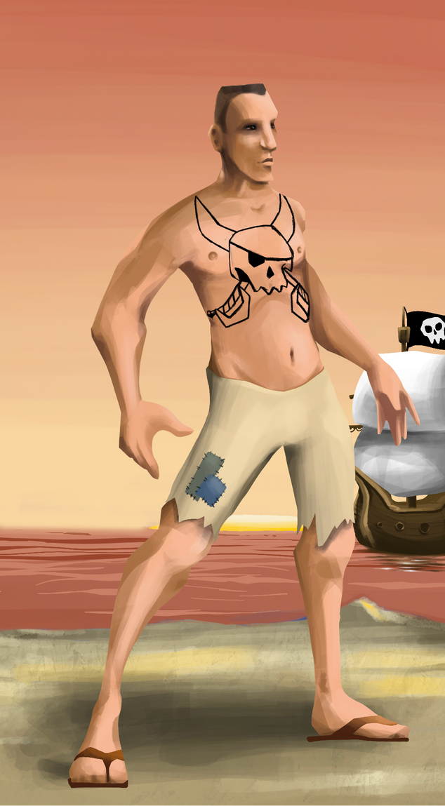 AlgoSeas Pirate #30259 NFT on Algorand