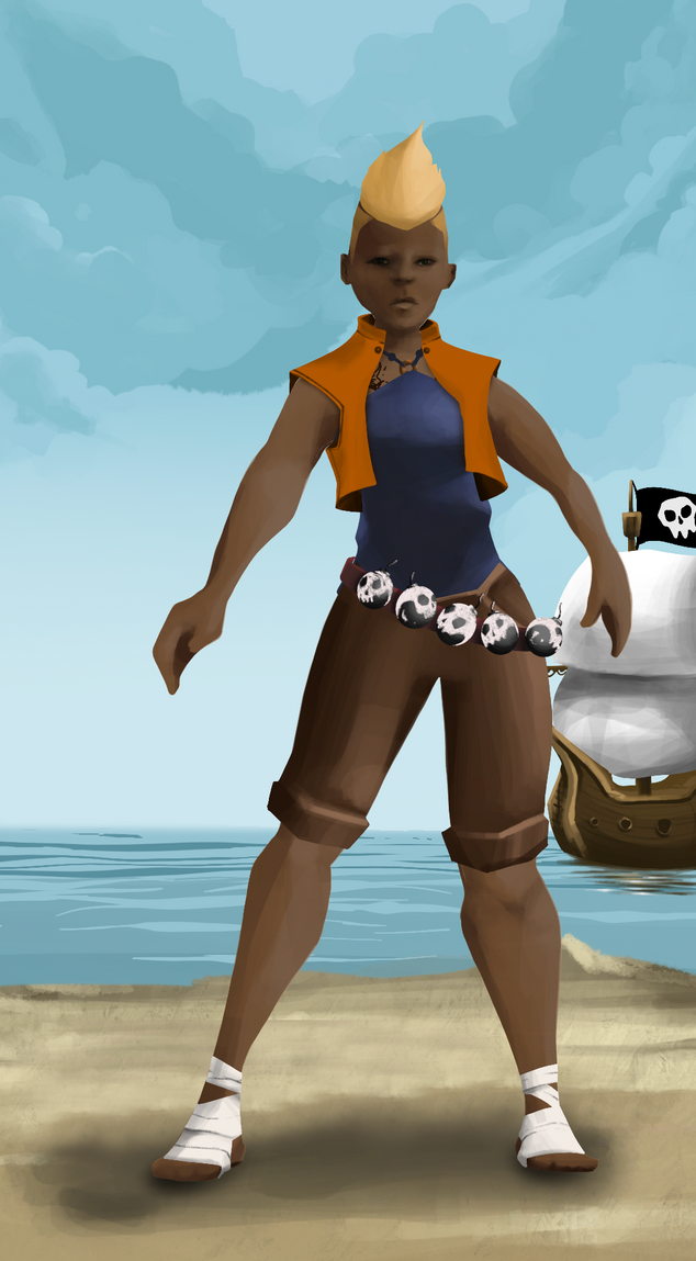 AlgoSeas Pirate #30262 NFT on Algorand