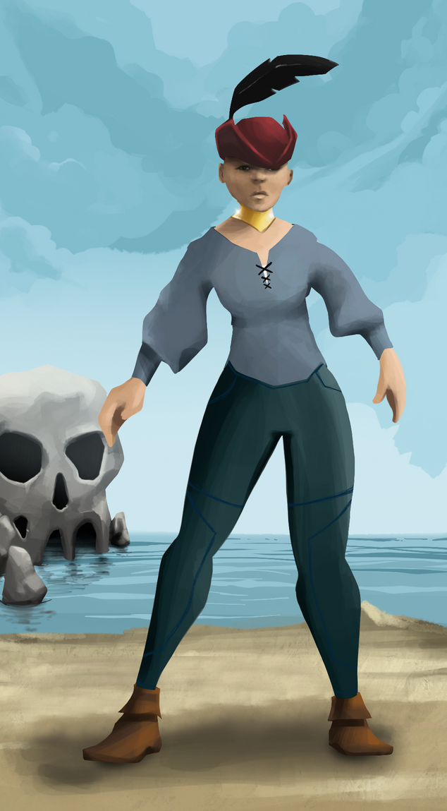 AlgoSeas Pirate #30268 NFT on Algorand