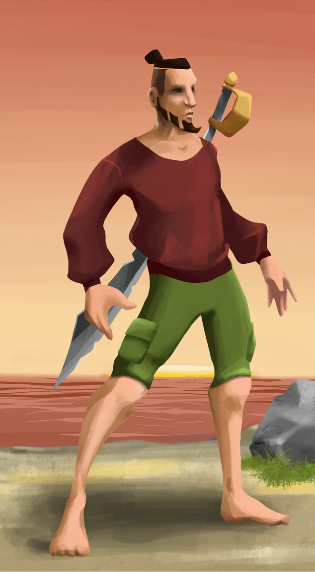 AlgoSeas Pirate #30280 NFT on Algorand