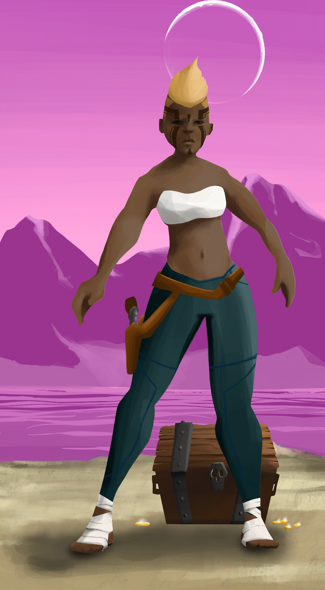 AlgoSeas Pirate #30290 NFT on Algorand