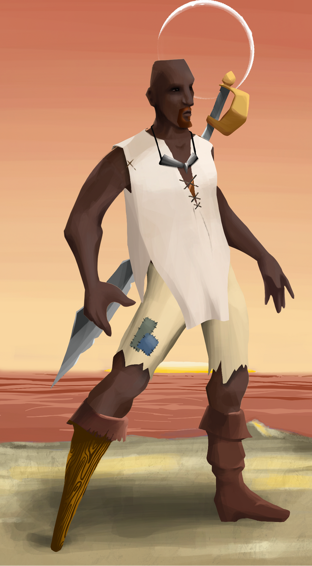 AlgoSeas Pirate #30291 NFT on Algorand