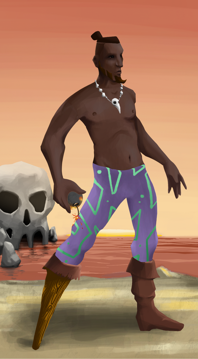 AlgoSeas Pirate #30305 NFT on Algorand