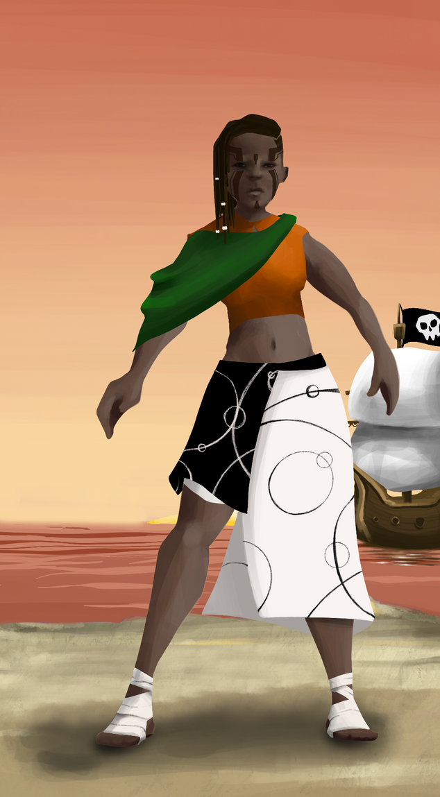 AlgoSeas Pirate #30320 NFT on Algorand