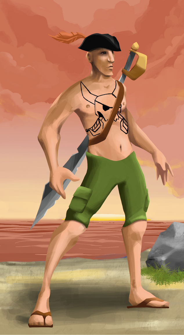 AlgoSeas Pirate #30321 NFT on Algorand