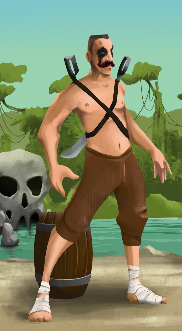 AlgoSeas Pirate #30328 NFT on Algorand