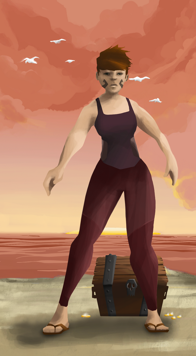 AlgoSeas Pirate #30329 NFT on Algorand