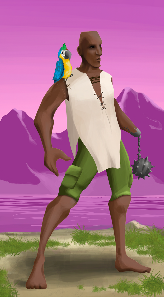 AlgoSeas Pirate #30338 NFT on Algorand