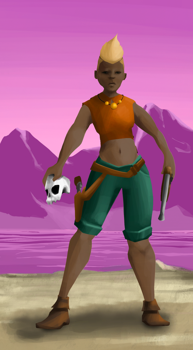 AlgoSeas Pirate #30346 NFT on Algorand