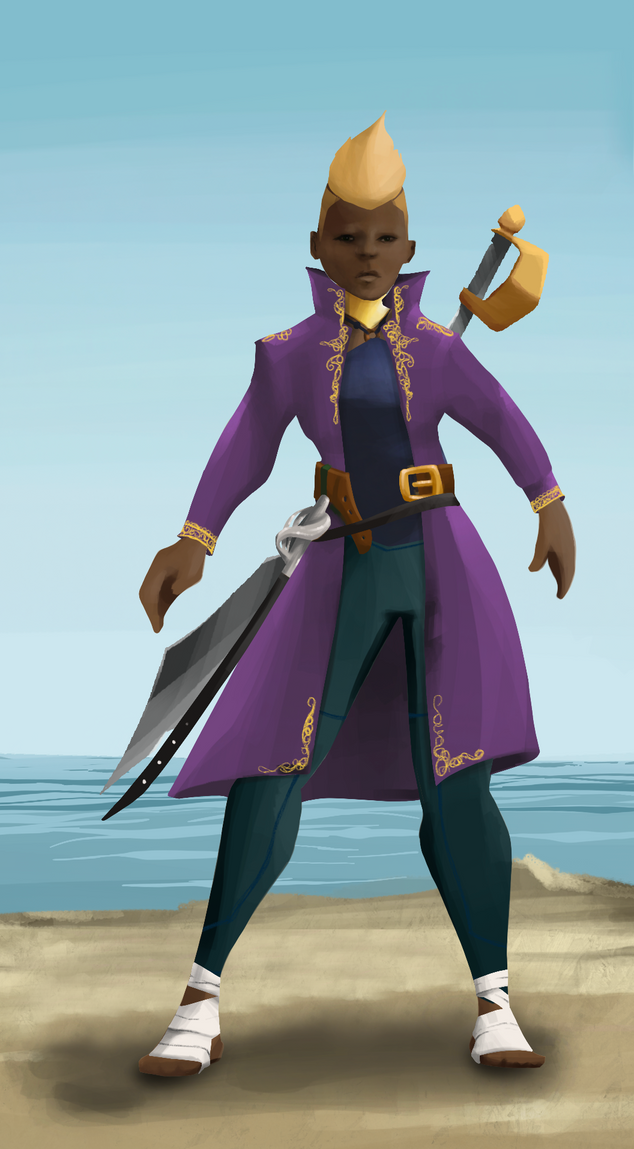 AlgoSeas Pirate #3037 NFT on Algorand