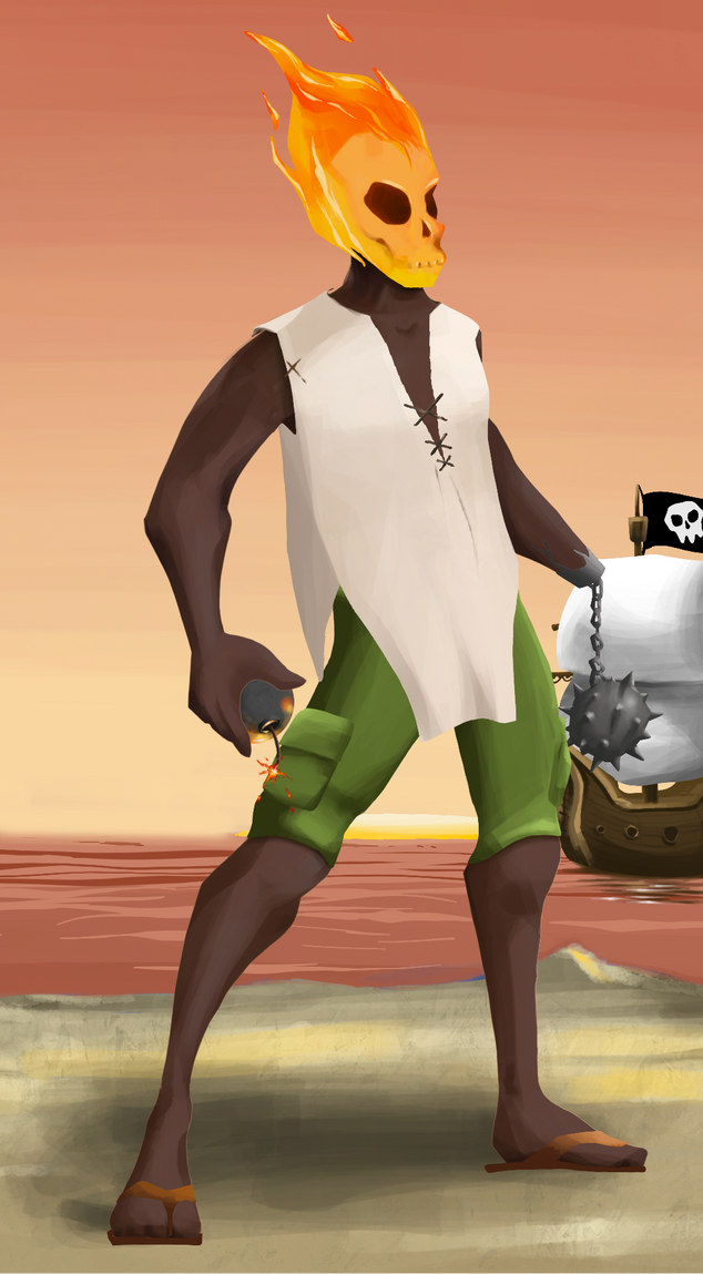 AlgoSeas Pirate #30381 NFT on Algorand