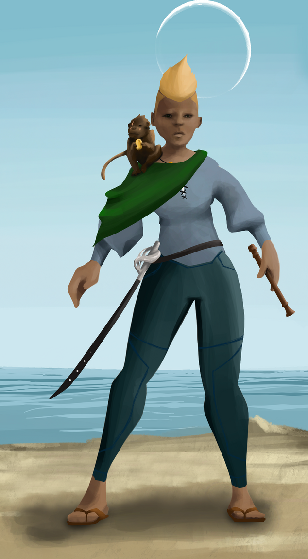 AlgoSeas Pirate #30383 NFT on Algorand