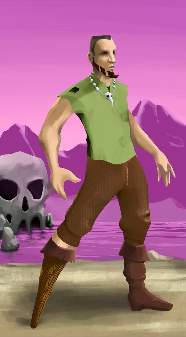 AlgoSeas Pirate #30394 NFT on Algorand