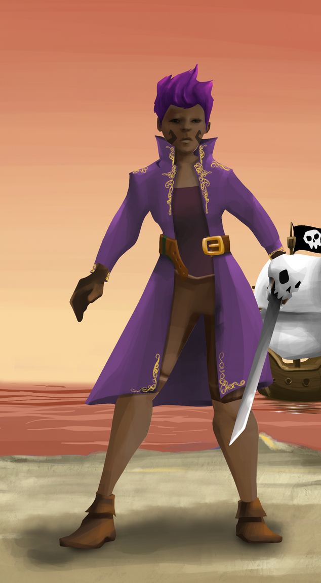 AlgoSeas Pirate #30399 NFT on Algorand