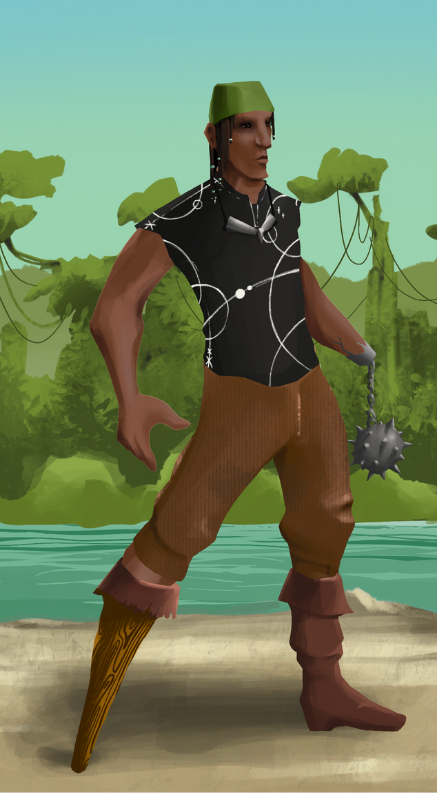 AlgoSeas Pirate #30402 NFT on Algorand